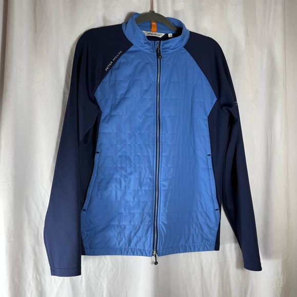 Peter Millar Other - Peter Millar Hyperlight Merge Golf Jacket Size M Water Wind Resistant Stretch